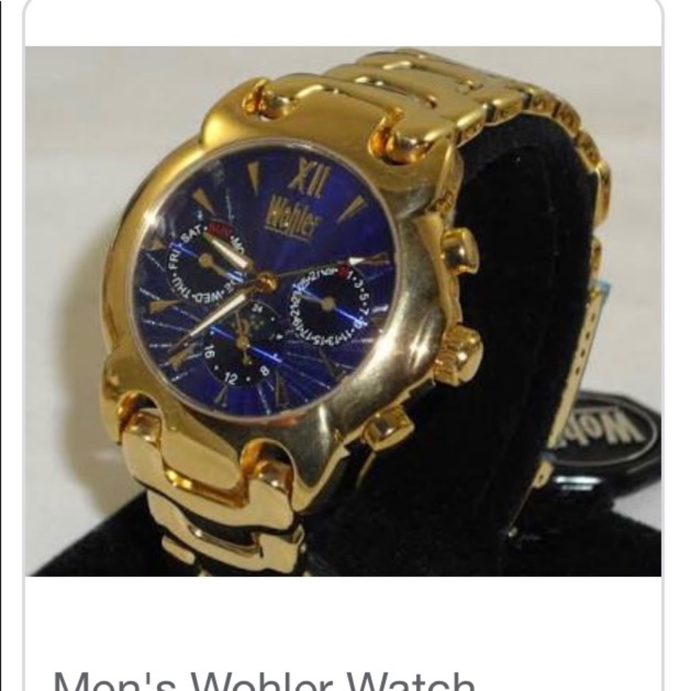 Men’s wohler stainless steel watch